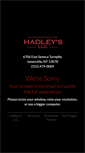 Mobile Screenshot of hadleysllc.com